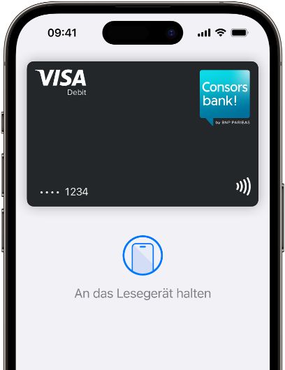 Apple Pay Visa Debitkarte